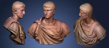 3D model Gaius Caesar (STL)